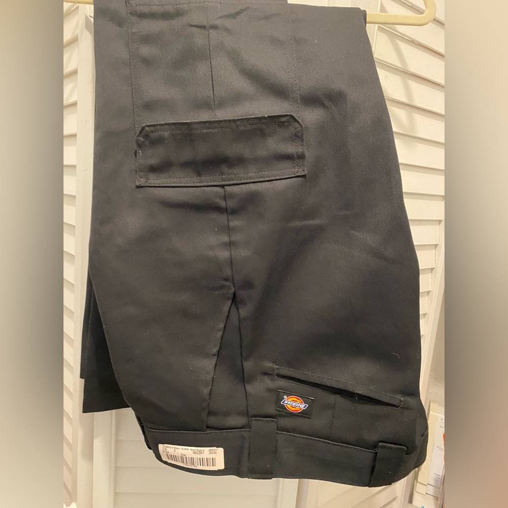 DICKIES Men’s Relaxed Fit “Cargo Pants Industrial Twill” 38x30” Drk Navy NWT